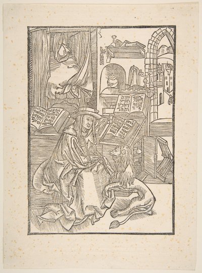 Saint Jerome Extracting a Thorn from the Lion