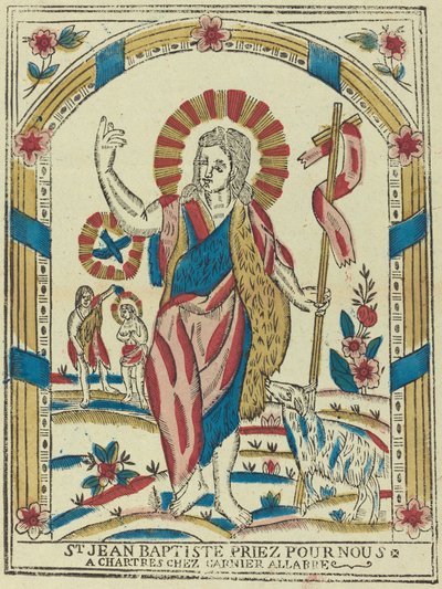 Saint John the Baptist Pray for Us by Unbekannt