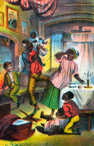 Scene from Harriet Beecher Stowe