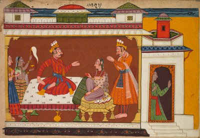 Scene from the Shangri Ramayana History of Rama by Unbekannt