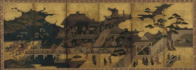 Scene of a Party in a Brothel by Unbekannt
