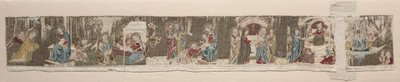 Scenes of the Life of the Virgin, from an Embroidered Altar Frontal, 1330s or 1340s by Unbekannt