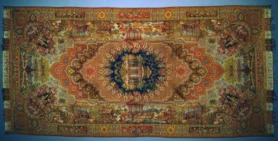 Shawl with Genre Scenes, 1875-1899 by Unbekannt