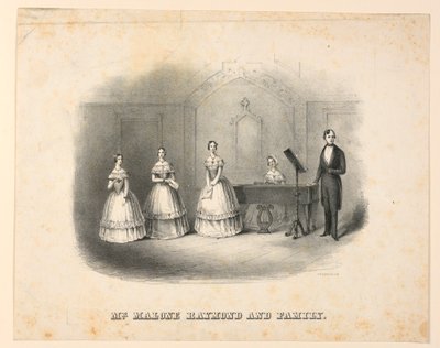 Sheet Music, Mr. Mallone Raymond and Family by Unbekannt