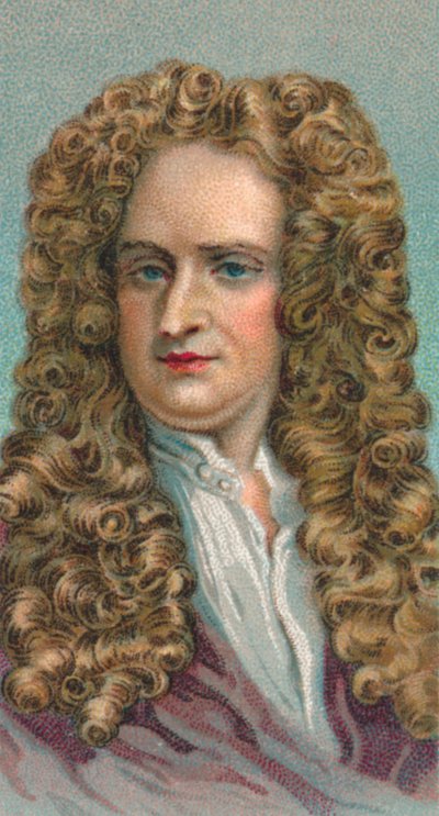 Sir Isaac Newton, English mathematician, astronomer and physicist by Unbekannt