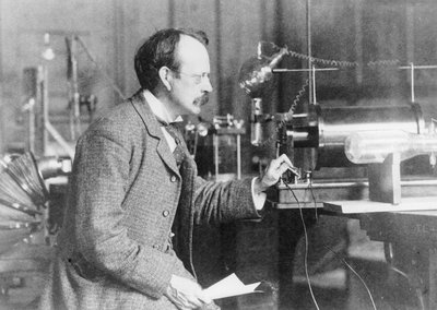 Sir Joseph John Thomson, Physicist and Inventor by Unbekannt