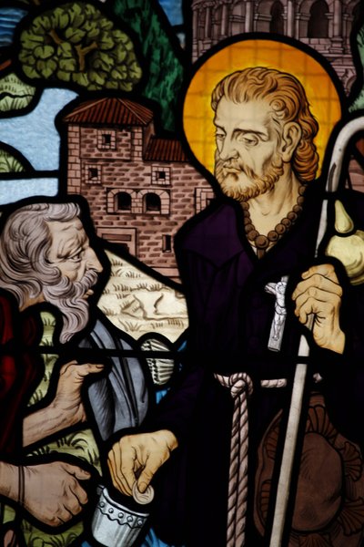 Stained glass in Saint-Honore d