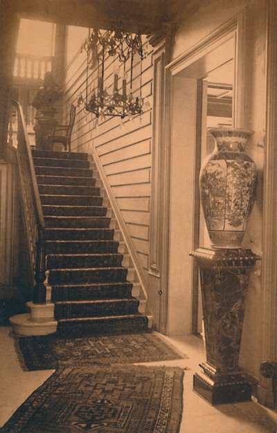 Staircase at the Cuban Embassy in Brussels, Belgium by Unbekannt