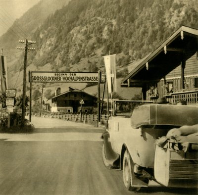 Start of the Grossglockner High Alpine Road, Fusch an der Großglocknerstraße, Austria by Unbekannt