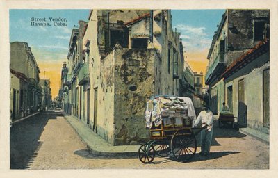 Street Vendor, Havana, Cuba by Unbekannt
