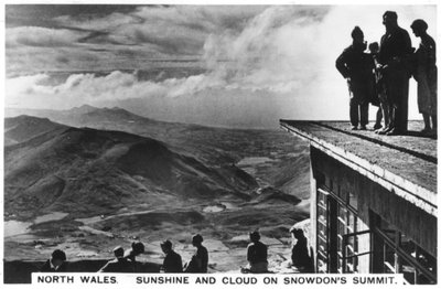 Sunshine and Clouds on Snowdon