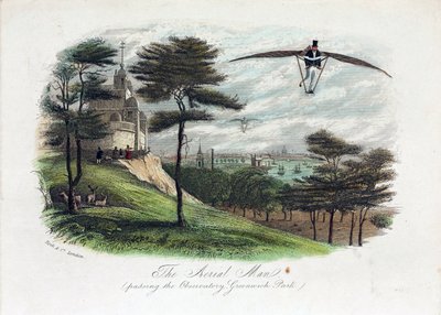 The Aerial Man, Greenwich, London by Unbekannt