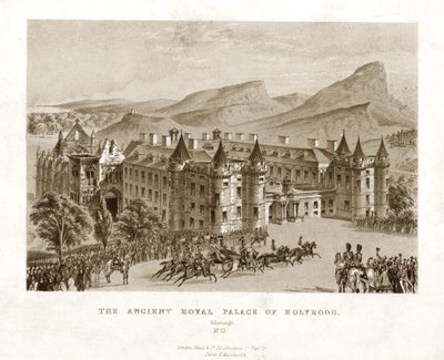 The Ancient Royal Palace of Holyrood. Edinburgh by Unbekannt