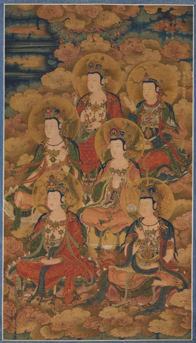 The Bodhisattvas of the Ten Stages in Attaining the Most Perfect Knowledge, 1454 by Unbekannt