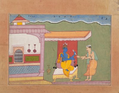 The Brahmin Delivers Rukmini