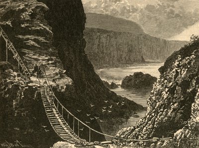 The Bridge, Carrick-A-Rede, 1898 by Unbekannt