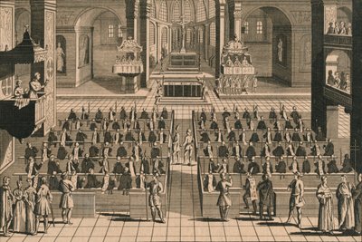 The Celebration of the Auto-Da-Fee or Act of Faith in the Inquisition by Unbekannt