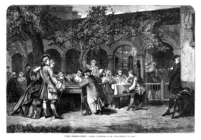 The Chessplayers by Unbekannt