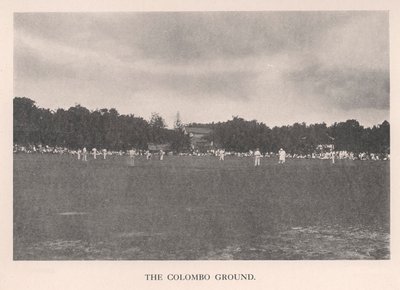 The Colombo Cricket Ground, Ceylon, 1912 by Unbekannt