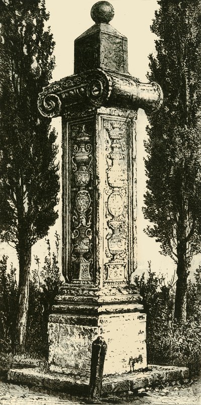 The Column of the French, Ravenna, Erected to the Memory of Gaston De Foix by Unbekannt