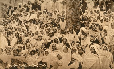 The Fair Maids of Sippi, Simla, c1918-c1939 by Unbekannt