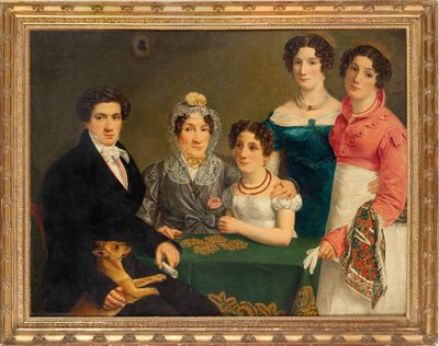 The Family of the composer Vincenzo Bellini, First quarter of 19th century by Unbekannt