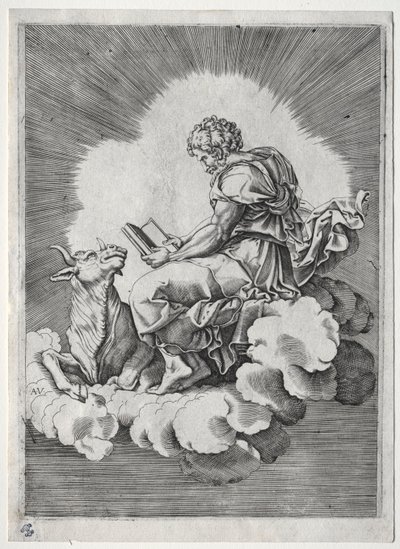 The Four Evangelists: St. Luke by Unbekannt