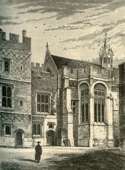 The Hall, from the Brewhouse Yard, 1911 by Unbekannt