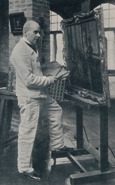 The Late Gaston La Touche in His Studio, c1913 by Unbekannt