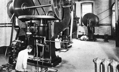 The Medal Press, the Royal Mint, Tower Hill, London, early 20th century by Unbekannt