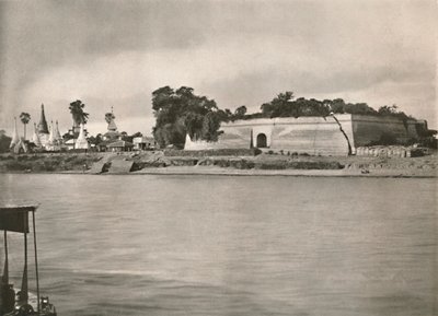 The Murhla Fort on the Irrawaddy by Unbekannt