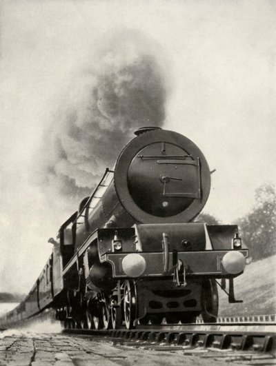 The Princess Royal, a 4-6-2 Type Express Engine on the L.M.S. System, 1935 by Unbekannt