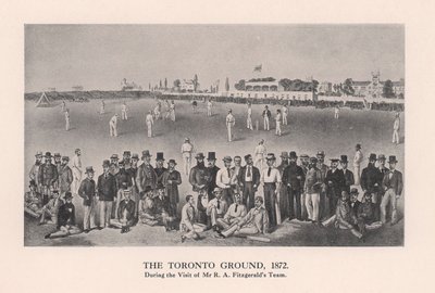 The Toronto Cricket Ground, 1872-1912 by Unbekannt