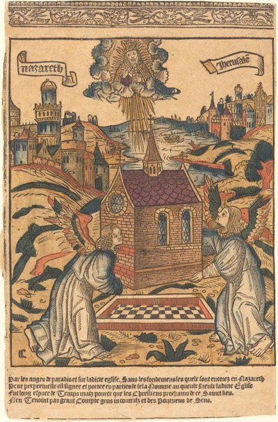 The Transportation of the Holy House of Loreto by Unbekannt