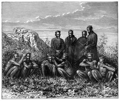 The Zulu, South Africa by Unbekannt