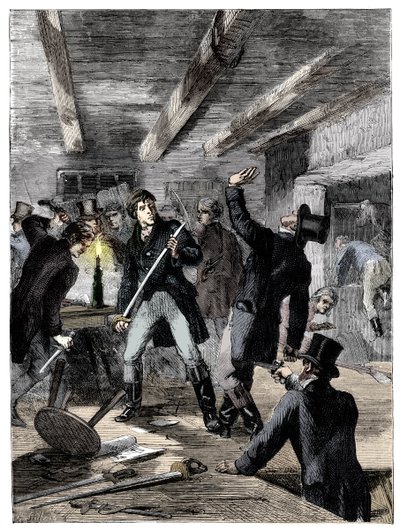 The Arrest of the Cato Street Conspirators, 1820 by Unbekannt