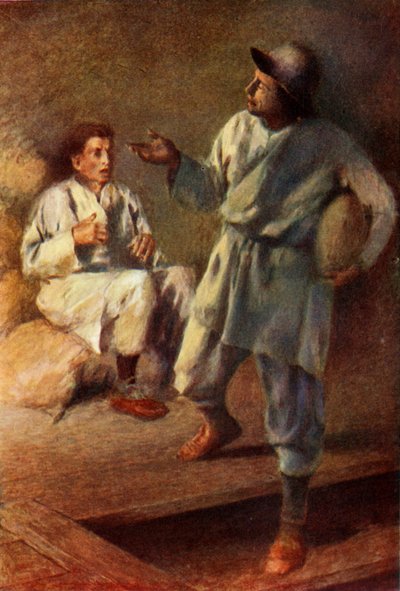 The whole loaf is for thee, and Beardless is to get nothing!, 1917 by Unbekannt