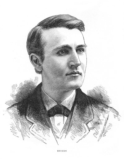 Thomas Alva Edison, American Inventor by Unbekannt