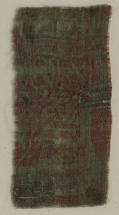 Three Fragments of Italian Gothic Silk by Unbekannt