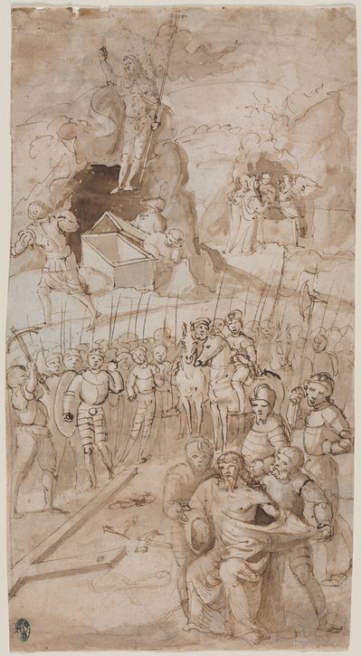Three Scenes from the Passion of Christ (detail) by Unbekannt