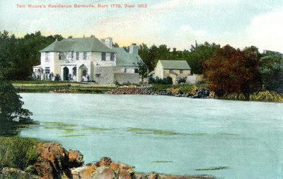 Tom Moors Residence, Bermuda, c1900s by Unbekannt