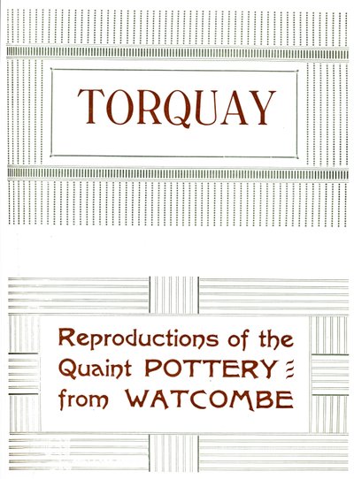 Torquay - Reproductions of the Quaint Pottery from Watcombe by Unbekannt