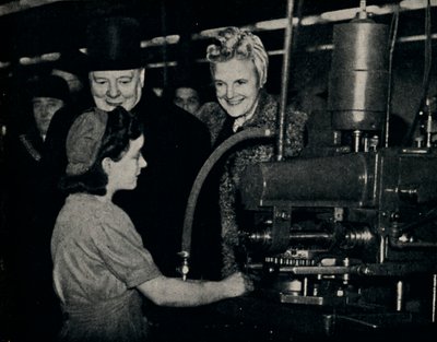 Tour of Inspection in an Arms Factory by Unbekannt