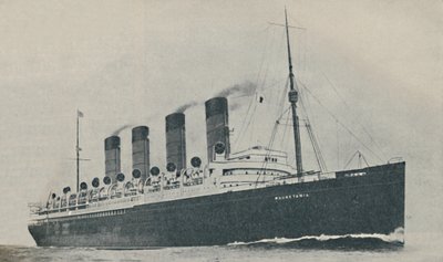 Triumphant for Twenty Years. The Mauretania, Built in 1907 by Unbekannt