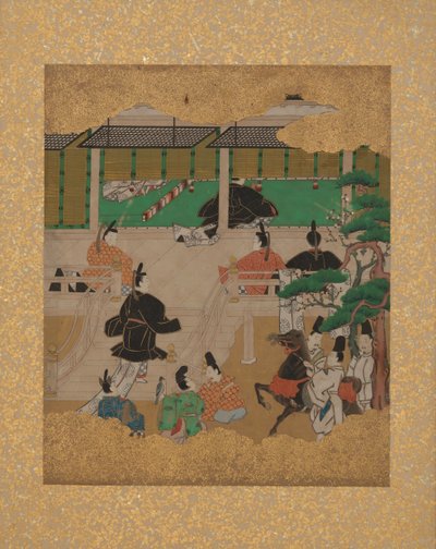 Twelve Scenes from The Tale of Genji by Unbekannt