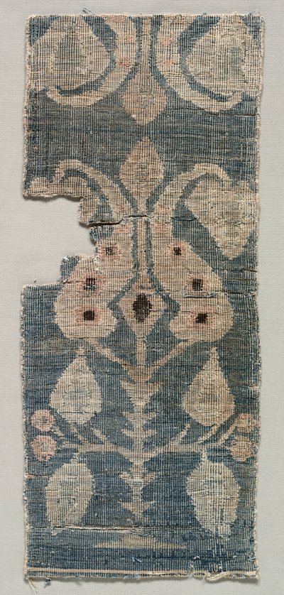 Two-Faced Carpet Fragment by Unbekannt