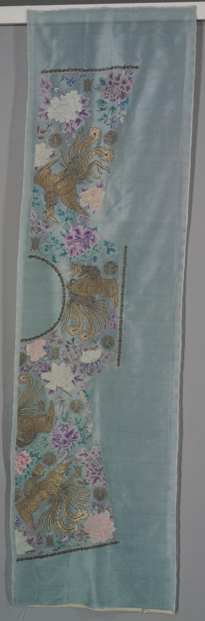 Uncut Robe: Proper Left Front and Back Panel, c. 1890s by Unbekannt