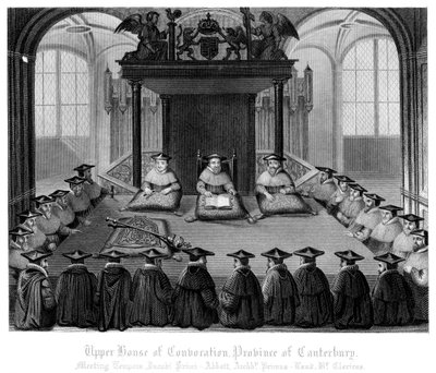 Upper House of Convocation, Province of Canterbury by Unbekannt
