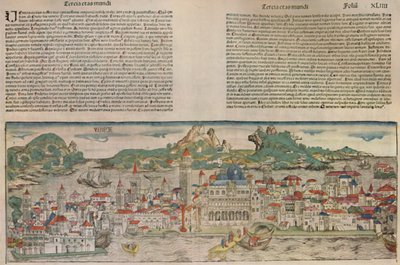 Venice in 1493 by Unbekannt
