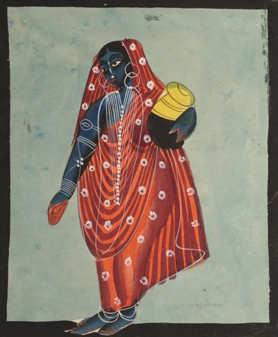 Vishnu in Female Form of Mohini Carrying Amrita for the Gods by Unbekannt